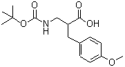 CAS#: 683218-95-3， 2-(4-Methoxybenzyl)-3-({[(2-methyl-2-propanyl)oxy]carbonyl}amino)propanoic acid