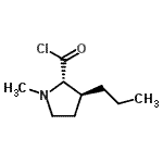 CAS#: 68326-15-8， (3S)-1-Methyl-3-propyl-L-prolyl chloride