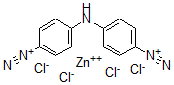 CAS#: 68348-77-6， 4,4'-Iminobisbenzenediazonium tetrachlorozincate