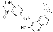 CAS#: 68391-32-2， 8-[2-(4-Amino-3-Nitrophenyl)Diazenyl]-7-Hydroxy-N,N,N-Trimethyl-2-Naphthalenaminium Chloride(1:1)