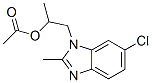 CAS#: 68391-56-0， 1-(6-Chloro-2-Methyl-1H-Benzimidazol-1-Yl)-2-Propanol Acetate
