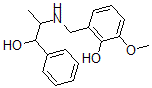 CAS#: 68398-02-7， alpha-[1-[(2-Hydroxy-3-Methoxybenzyl)Amino]Ethyl]Benzyl Alcohol