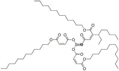 CAS#: 68406-52-0， Dodecyl (Z,Z,Z)-6-[[4-(Dodecyloxy)-1,4-Dioxobut-2-Enyl]Oxy]-6-Octyl-4,8,11-Trioxo-5,7,12-Trioxa-6-Stannatetracosa-2,9-Dienoate