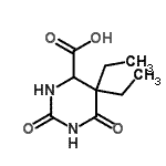 CAS#: 684206-85-7， 5,5-Diethyl-2,6-dioxohexahydro-4-pyrimidinecarboxylic acid