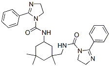 CAS#: 68425-99-0， N-[3-[[[(4,5-Dihydro-2-Phenyl-1H-Imidazol-1-Yl)Carbonyl]Amino]Methyl]-3,5,5-Trimethylcyclohexyl]-4,5-Dihydro-2-Phenyl-1H-Imidazole-1-Carboxamide