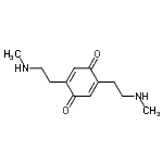 CAS#: 684639-71-2， 2,5-Bis[2-(methylamino)ethyl]-1,4-benzoquinone