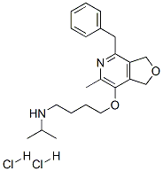 CAS#: 68484-35-5， 4-[[1,3-Dihydro-6-Methyl-4-Benzylfuro[3,4-c]Pyridin-7-Yl]Oxy]-N-(Isopropyl)Butylamine Dihydrochloride