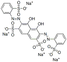structure of CAS# 68504-35-8, Sulfonazo III;Tetrasodium (3Z,6Z)-4,5-Dioxo-3,6-Bis[(2-Sulfonatophenyl)Hydrazono]Naphthalene-2,7-Disulfonate;Tetrasodium (3Z,6Z)-4,5-Diketo-3,6-Bis[(2-Sulfonatophenyl)Hydrazono]Naphthalene-2,7-Disulfonate