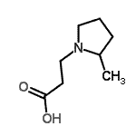 CAS#: 685083-20-9， 3-(2-Methyl-1-pyrrolidinyl)propanoic acid