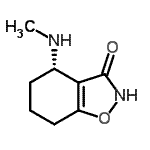 CAS#: 685501-86-4， (4S)-4-(Methylamino)-4,5,6,7-tetrahydro-1,2-benzoxazol-3-ol