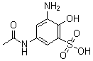CAS#: 6856-14-0， 5-(Acetylamino)-3-Amino-2-Hydroxy-Benzenesulfonic Acid