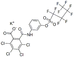 CAS#: 68568-54-7， Potassium 2,3,4,5-Tetrachloro-6-[[[3-[[(Nonafluorobutyl)Sulphonyl]Oxy]Phenyl]Amino]Carbonyl]Benzoate