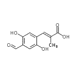 CAS#: 685829-33-8， (2E)-3-(4-Formyl-2,5-dihydroxyphenyl)-2-methylacrylic acid