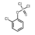 CAS#: 68591-34-4， O-(2-Chlorophenyl) phosphorodichloridothioate