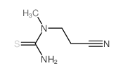CAS 登录号：686-57-7， N-(2-氰基乙基)-N-甲基硫脲