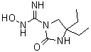 CAS#: 686255-91-4， 4,4-Diethyl-N-hydroxy-2-oxo-1-imidazolidinecarboximidamide