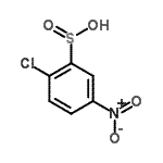 CAS#: 68683-43-2， 2-Chloro-5-nitrobenzenesulfinic acid