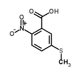 CAS#: 68701-32-6， 5-(Methylsulfanyl)-2-nitrobenzoic acid