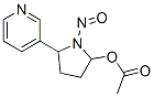 CAS 登录号：68743-65-7， 1-亚硝基-5-(3-吡啶基)-2-吡咯烷醇乙酸酯