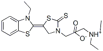 CAS#: 68758-84-9， Triethylammonium 5-(3-Ethylbenzothiazol-2(3H)-Ylidene)-2-Thioxothiazolidine-3-Acetate