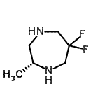 CAS#: 687634-54-4， (2R)-6,6-Difluoro-2-methyl-1,4-diazepane