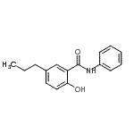 CAS#: 688009-89-4， 2-Hydroxy-N-phenyl-5-propylbenzamide