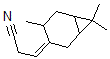 CAS#: 68804-02-4， 3-(4,7,7-Trimethylbicyclo[4.1.0]Hept-3-Ylidene)-Propanenitrile