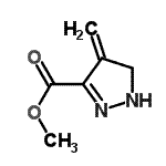 CAS 登录号：68809-76-7， 甲基4-亚甲基-4,5-二氢-1H-吡唑-3-羧酸酯