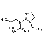 CAS#: 688300-45-0， 1-(1-Ethyl-4,5-dihydro-1H-imidazol-2-yl)-1-isobutylguanidine