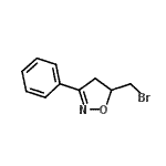 CAS#: 68843-61-8， 5-(Bromomethyl)-3-phenyl-4,5-dihydro-1,2-oxazole