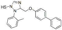 CAS#: 68869-44-3， 5-(4-Biphenylyloxymethyl)-1-(o-Tolyl)-S-Triazole-2-Thiol