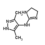 CAS#: 688729-33-1， N-(4,5-Dihydro-1H-imidazol-2-yl)-3,5-dimethyl-1H-pyrazol-4-amine