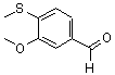 CAS#: 68885-46-1， 3-methoxy-4-methylsulfanyl-benzaldehyde