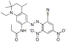 CAS#: 68900-95-8， N-[6-[(2-Cyano-4,6-Dinitrophenyl)Azo]-1-Ethyl-1,2,3,4-Tetrahydro-2,2,4-Trimethylquinolin-7-Yl]Propionamide