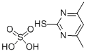 CAS#: 68901-13-3， 4,6-Dimethyl-2-Thioxo-(1H)-Pyrimidinediylium Sulphate