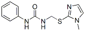 CAS#: 68901-16-6， 1-[[(1-Methyl-1H-Imidazol-2-Yl)Thio]Methyl]-3-Phenylurea
