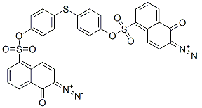 CAS#: 68901-24-6， Thiodi-1,4-Phenylene Bis(6-Diazo-5,6-Dihydro-5-Oxonaphthalene-1-Sulphonate)