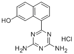 CAS#: 68911-97-7， 1-(2,4-Diimino-1,2,3,4-tetrahydro-1, 3,5-triazino)-7-hydroxynaphthalene hydrochloride