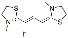 CAS#: 68921-78-8， 4,5-Dihydro-3-Methyl-2-[3-(3-Methylthiazolidin-2-Ylidene)Prop-1-Enyl]Thiazolium Iodide