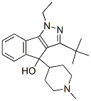 CAS#: 68946-08-7， 1,4-Dihydro-3-Tert-Butyl-1-Ethyl-4-(1-Methyl-4-Piperidyl)Indeno[1,2-c]Pyrazol-4-Ol
