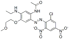 CAS#: 68957-67-5， N-[2-[(2-Chloro-4,6-Dinitrophenyl)Azo]-5-(Ethylamino)-4-(2-Methoxyethoxy)Phenyl]Acetamide