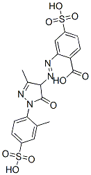 CAS#: 68957-71-1， 2-[[[4,5-Dihydro-3-Methyl-1-(2-Methyl-4-Sulfophenyl)-5-Oxo-1H-Pyrazol]-4-Yl]Azo]-4-Sulfobenzoic Acid