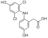 CAS#: 69002-86-4， (2-(2,6-Dichloro-4-Hydroxyanilino)-5-Hydroxyphenyl)Acetic Acid