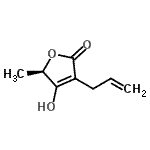 CAS#: 690222-53-8， (5R)-3-Allyl-4-hydroxy-5-methyl-2(5H)-furanone