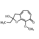 CAS#: 690233-34-2， 2-Ethyl-2-hydroxy-8-methoxy-2,3-dihydro-7H-cyclohepta[b]furan-7-one