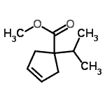 CAS#: 690261-58-6， Methyl 1-isopropyl-3-cyclopentene-1-carboxylate