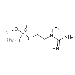 CAS#: 6903-80-6， Disodium 2-(N-methylcarbamimidamido)ethyl phosphate