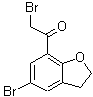 CAS#: 690632-70-3， 2-Bromo-1-(5-bromo-2,3-dihydro-1-benzofuran-7-yl)ethanone