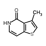 CAS#: 690635-71-3， 3-Methylthieno[3,2-c]pyridin-4(5H)-one
