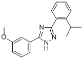 CAS#: 69095-87-0， 3-(O-Cumenyl)-5-(3-Methoxyphenyl)-1H-1,2,4-Triazole
